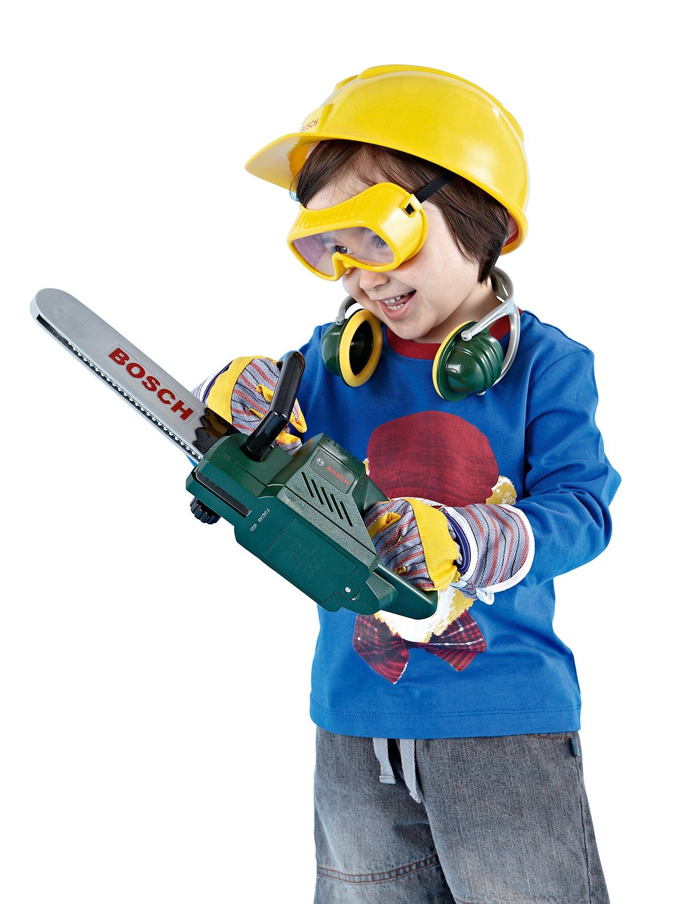 bosch toy chainsaw set