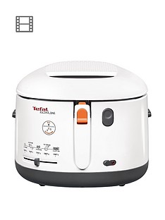Tefal FF162140 Filtra One Deep Fryer, 1.2kg Capacity, 1900W, Exclusive Oil Filter -White