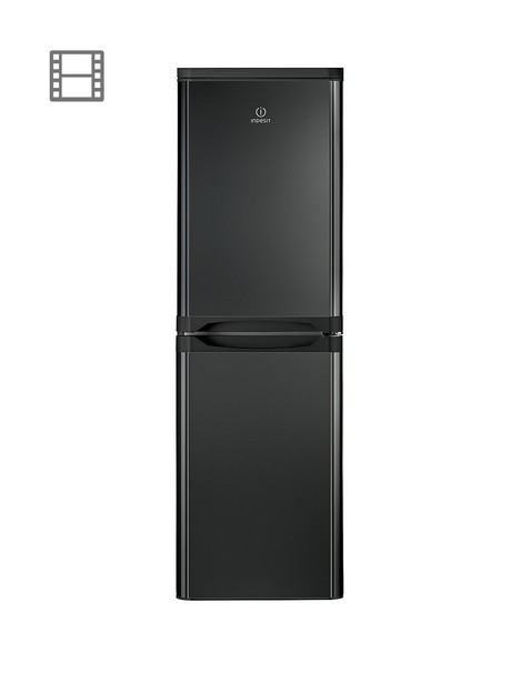 indesit-ibd5517b1-55cm-wide-fridge-freezer-black