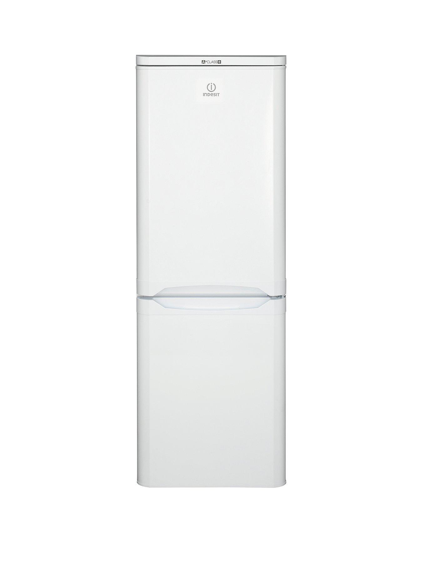 Product photograph of Indesit Ibd5515w1 55cm Wide Fridge Freezer - White from very.co.uk