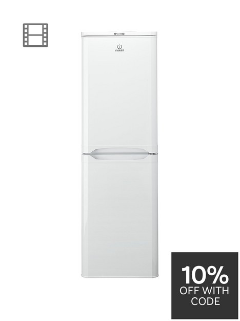 indesit-ibd5517w-55cm-wide-fridge-freezer-white