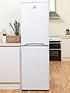  image of indesit-ibd5517w-55cm-wide-fridge-freezer-white