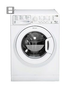 Hotpoint Aquarius WDAL8640P 1400 Spin, 8kg Wash, 6kg Dry Washer Dryer - White