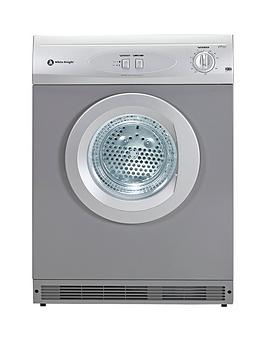 White Knight C44A7S 7Kg Load Vented Dryer – Silver