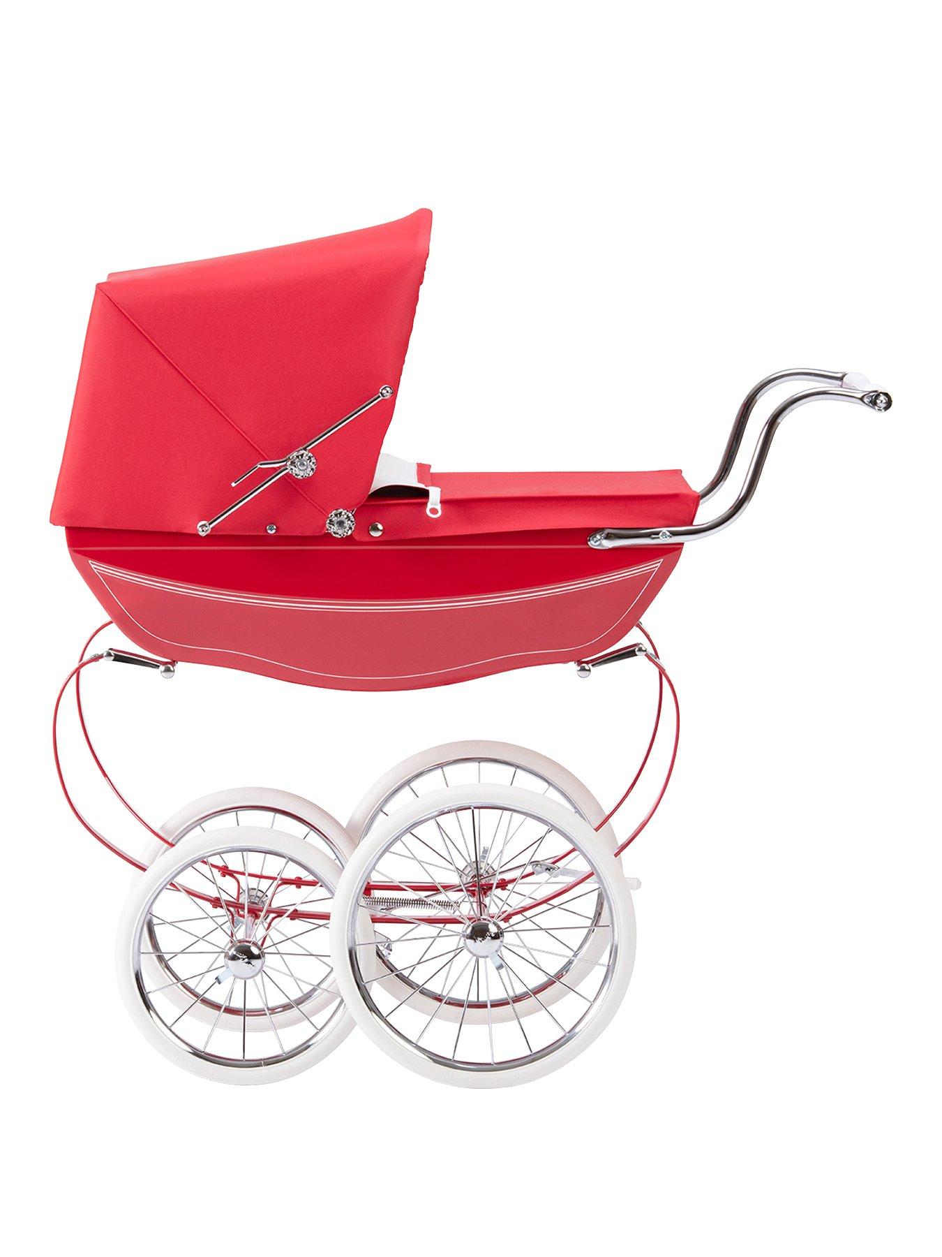 girls silver cross pram