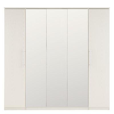 Five Door Wardrobe White Bedroom Wardrobes Home Garden