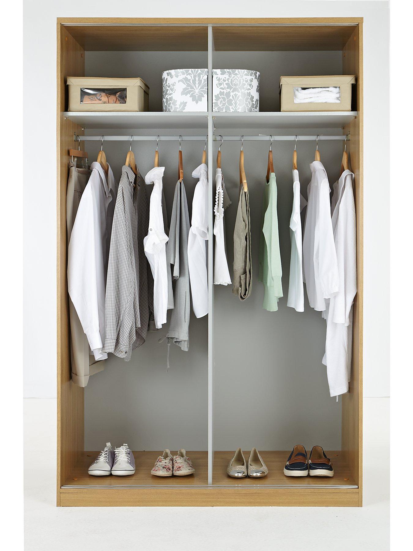 Prague Sliding 2 Door Wardrobe Very Co Uk