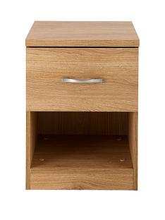 Peru 1-Drawer Bedside Chest