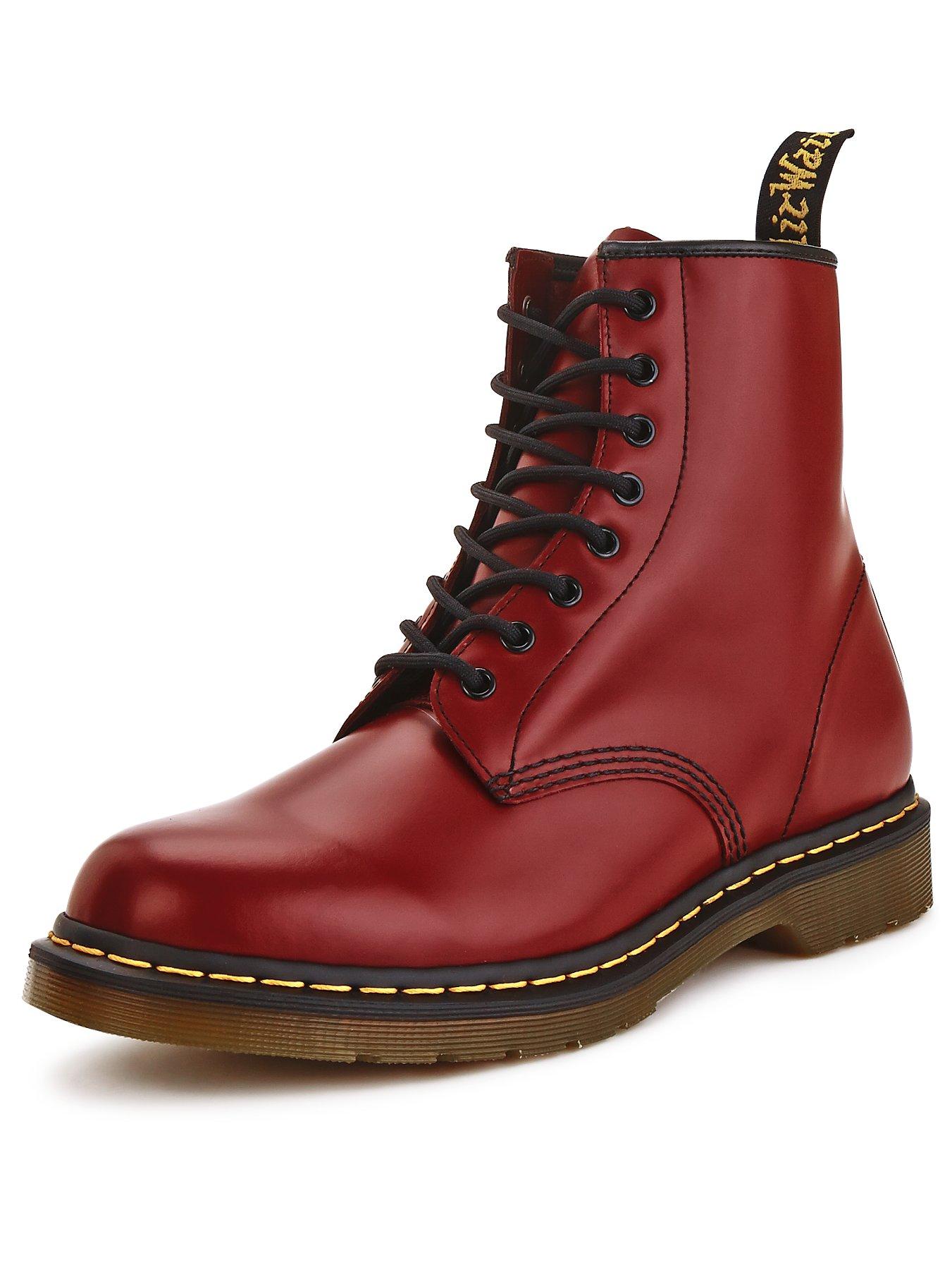 cherry red mens doc martens