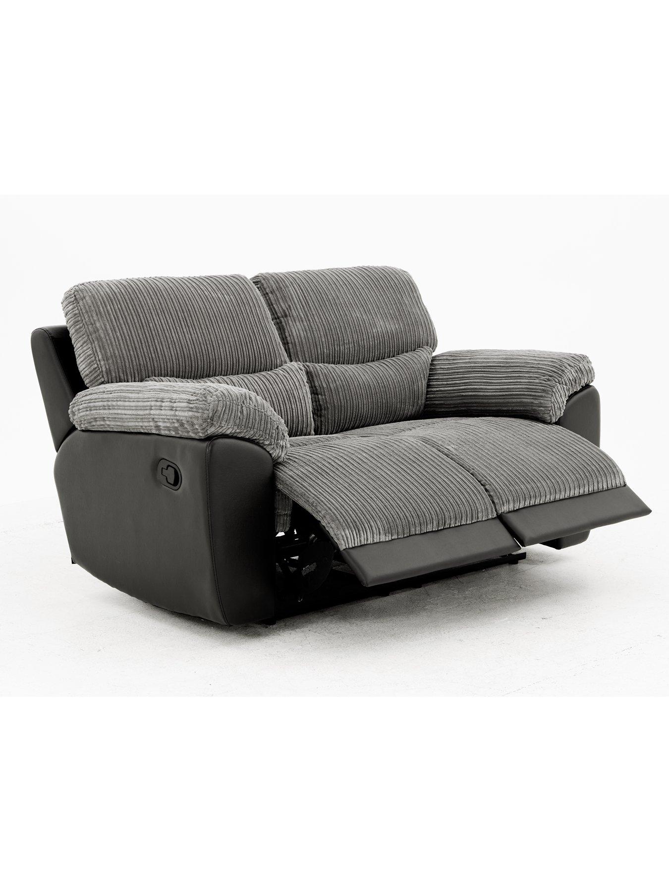 Image 3 of 6 of Sienna 2 Seater High Back Recliner Sofa