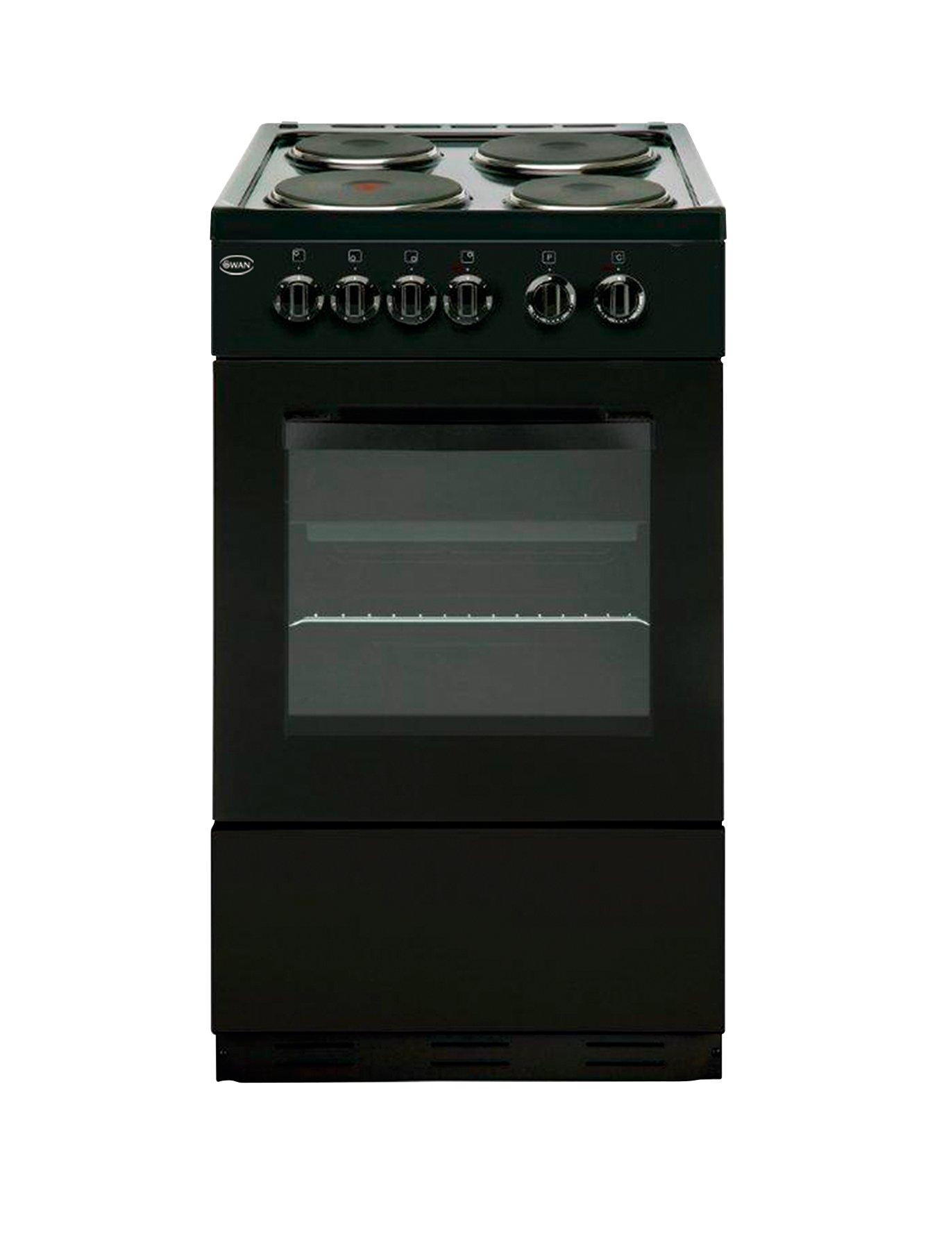 black electric cooker 50cm