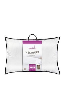 Product photograph of Snuggledown Of Norway Side Sleeper Pillow - White from very.co.uk