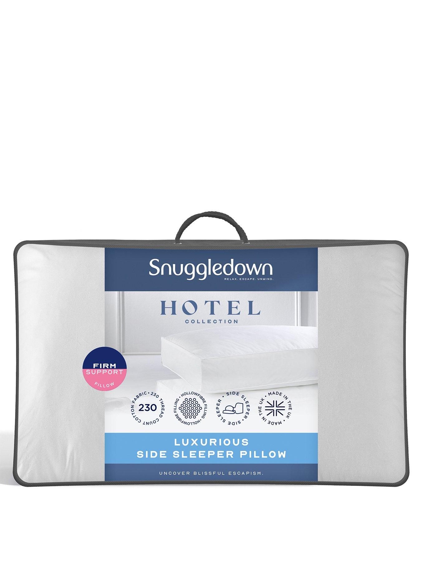 Snuggledown of Norway Side Sleeper Pillow - White | Very.co.uk