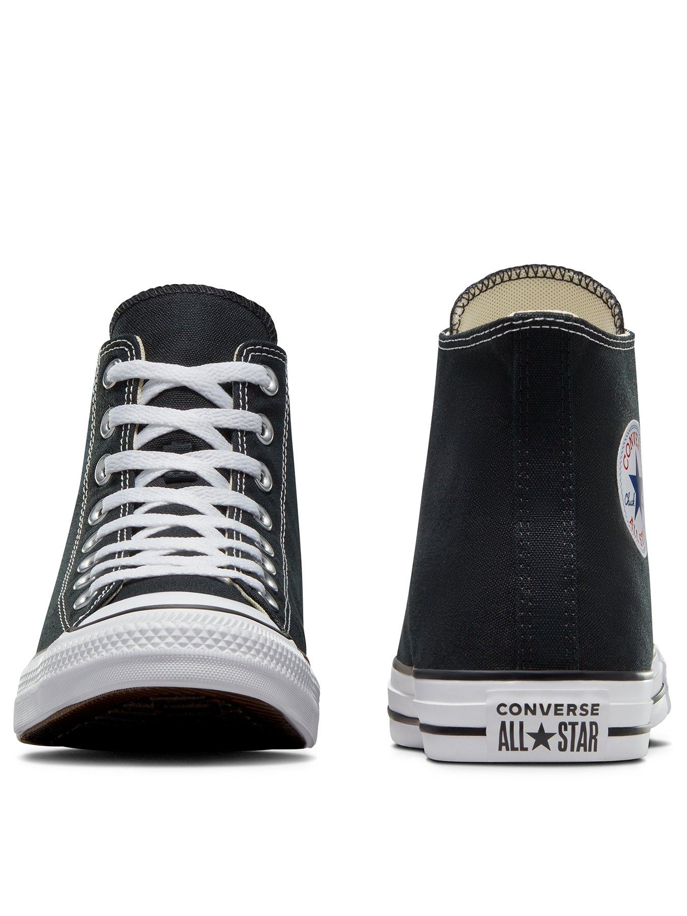 Converse Chuck Taylor All Star Hi-Tops - Black | very.co.uk