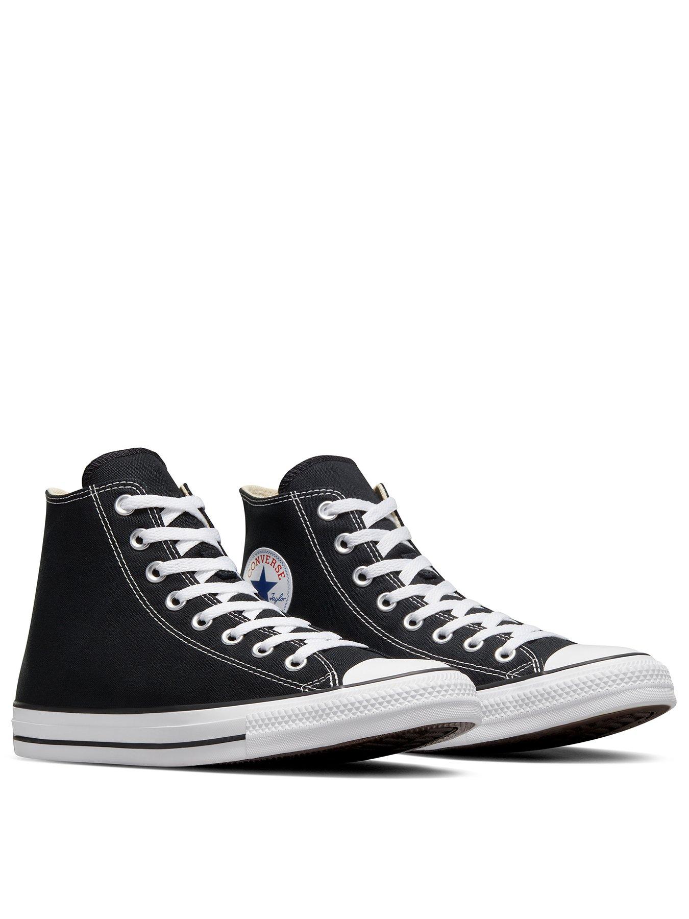 Image 4 of 8 of Converse Unisex Hi Top Trainers - Black