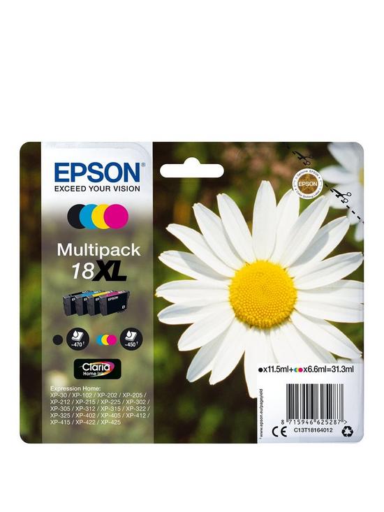 front image of epson-multipack-4-colours-18xl-claria-home-ink
