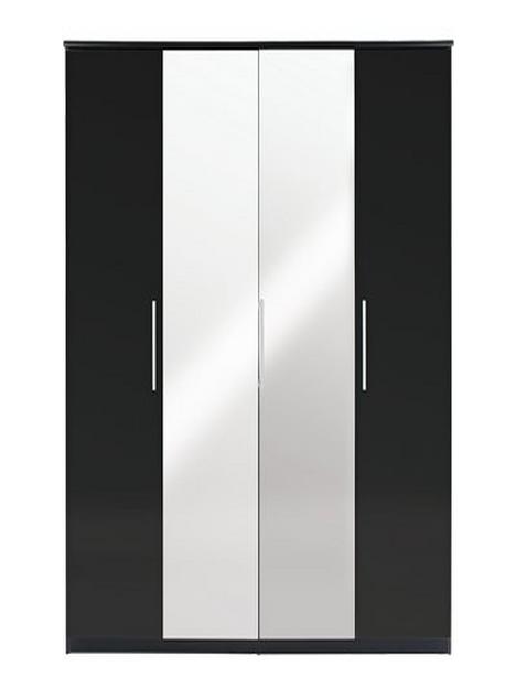 prague-gloss-4-door-mirrored-wardrobe