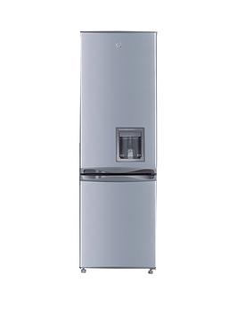 Swan Sr5330S 55Cm Fridge Freezer With Water Dispenser – Silver