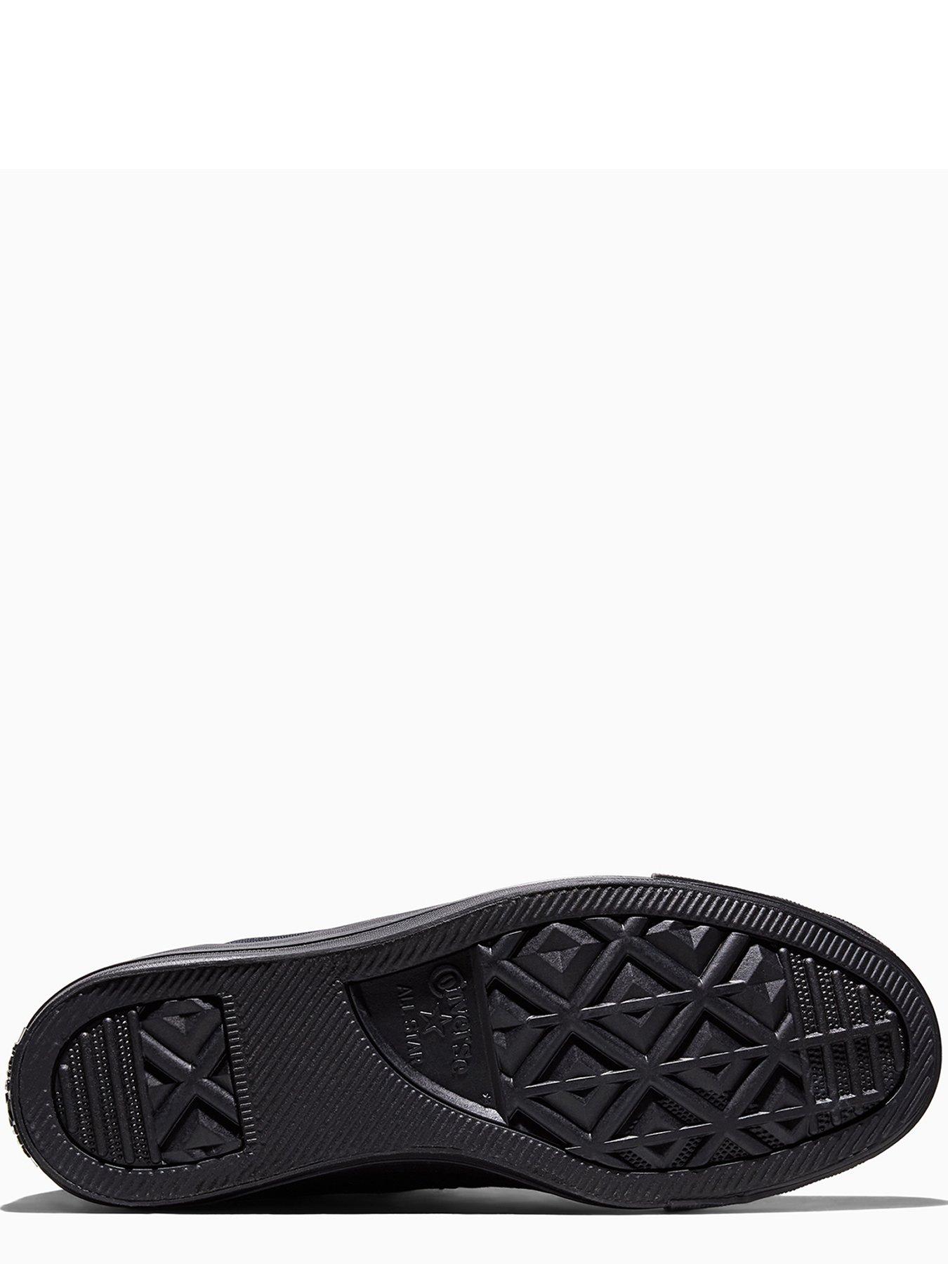 Image 5 of 7 of Converse Unisex Hi Top Trainers - Black/black