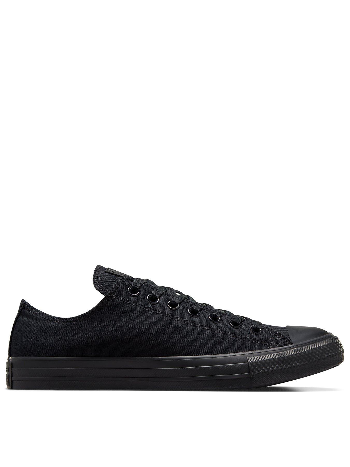 Converse Chuck Taylor Star Monochrome OX Plimsolls - | very.co.uk