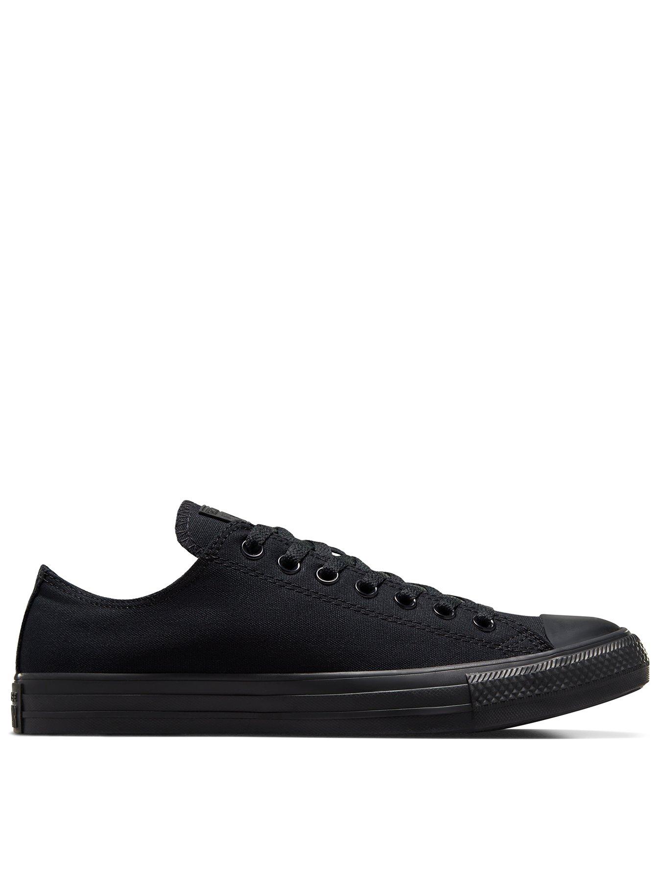 undefined Unisex Ox Trainers - Black/Black