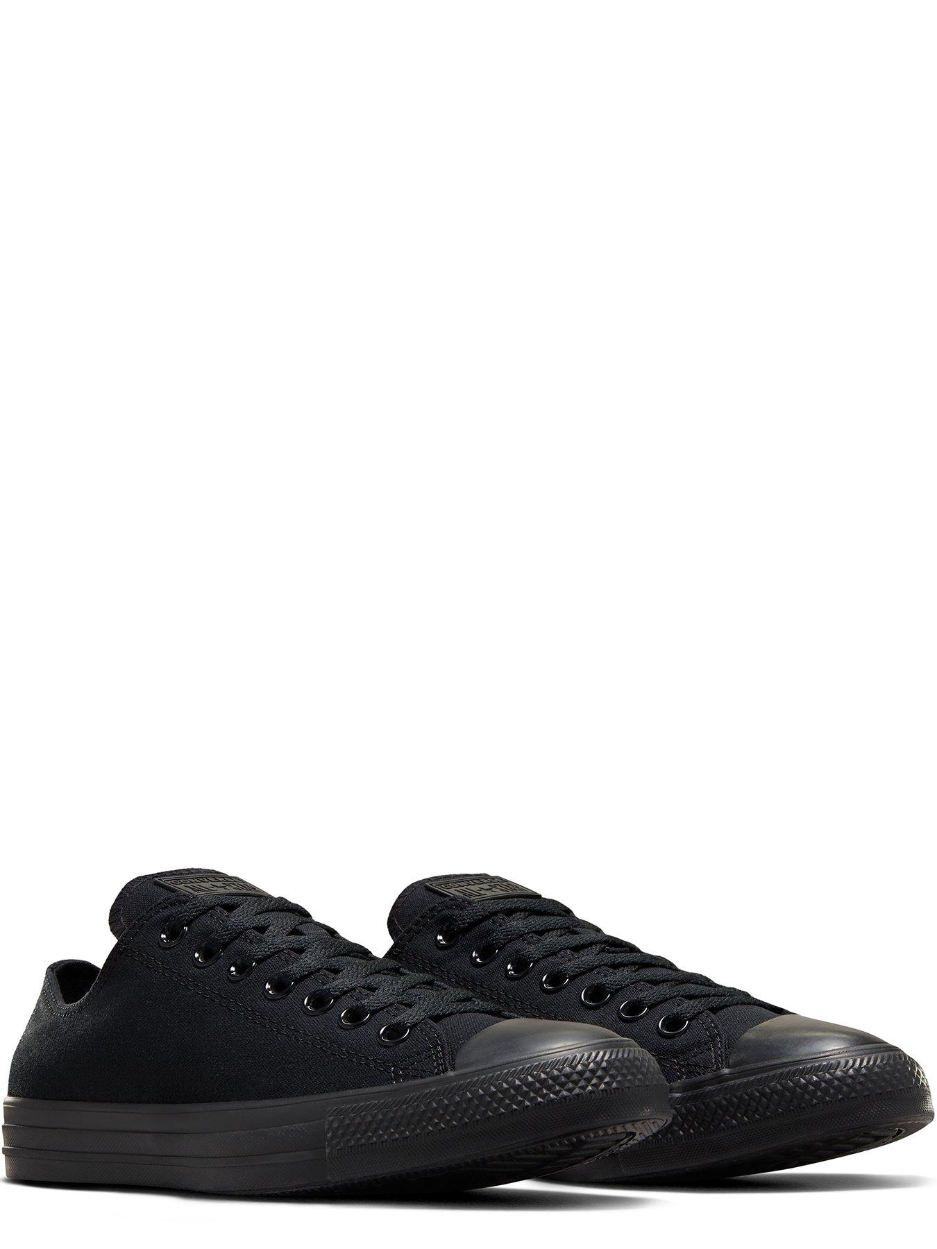 Image 2 of 7 of Converse Unisex Ox Trainers - Black/Black