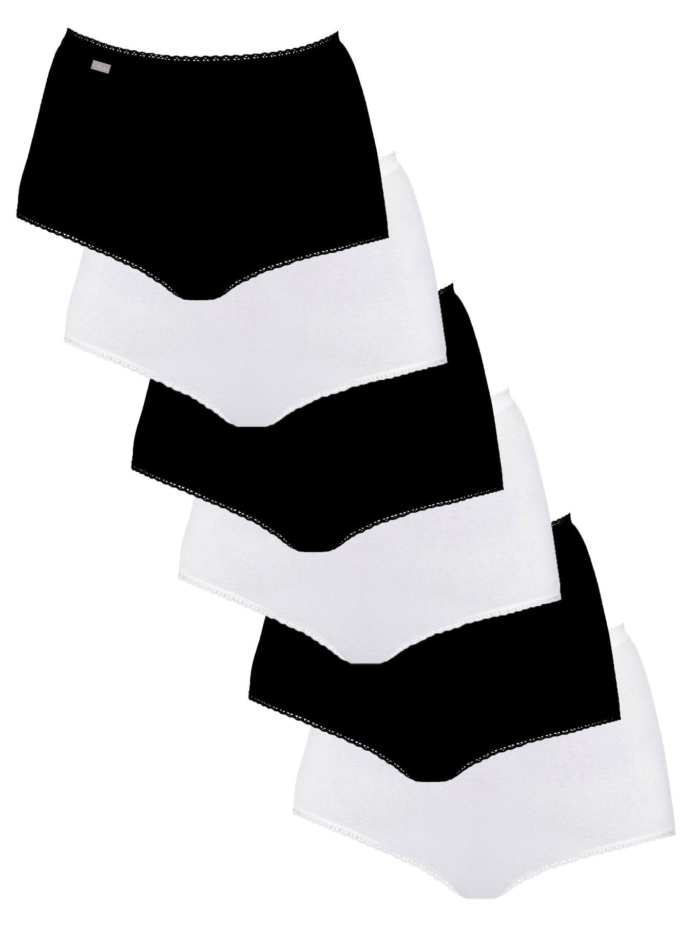 6 Pack Maxi Briefs - Assorted