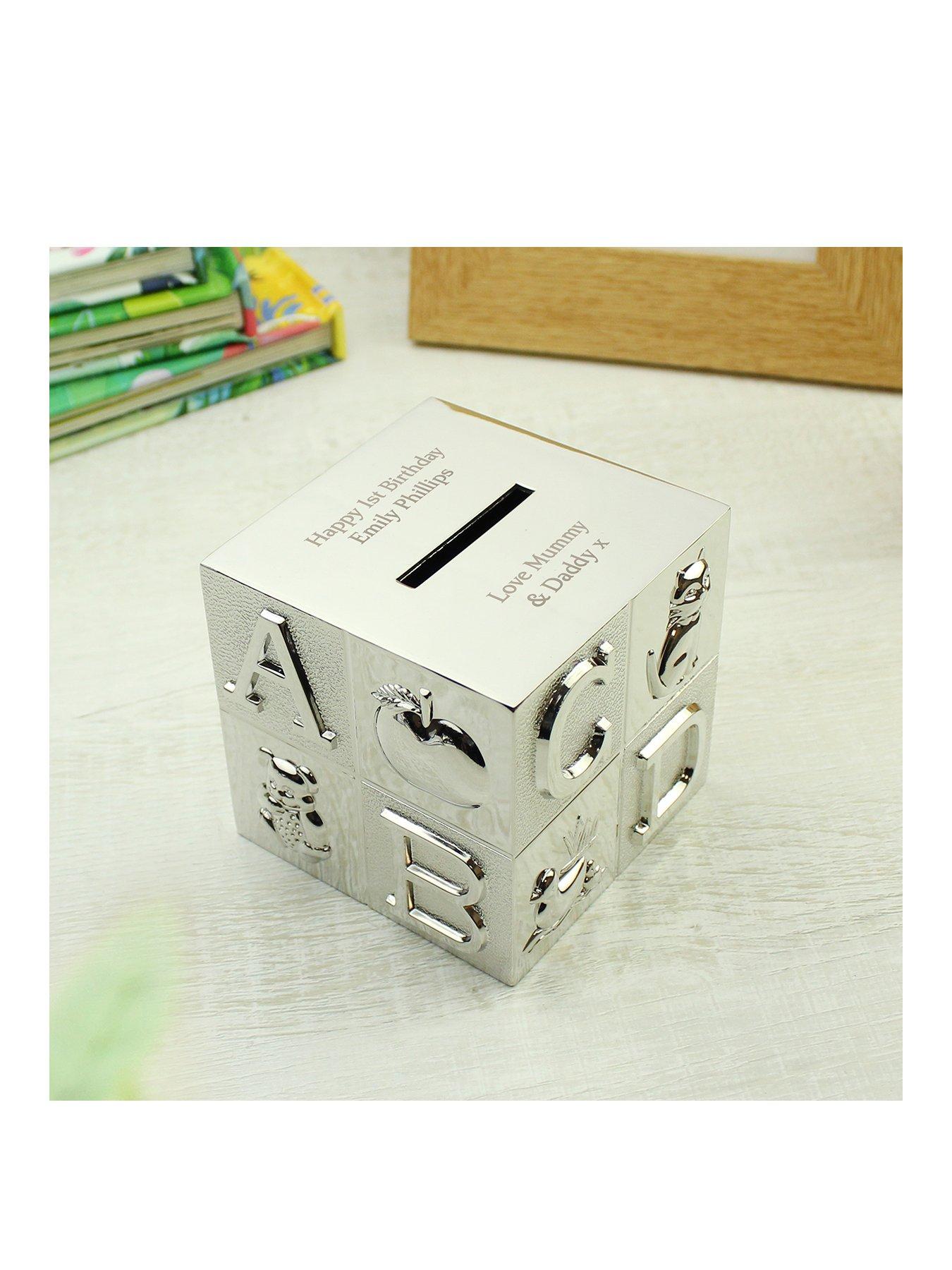 Image of The Personalised Memento Company Personalised ABC Money Box