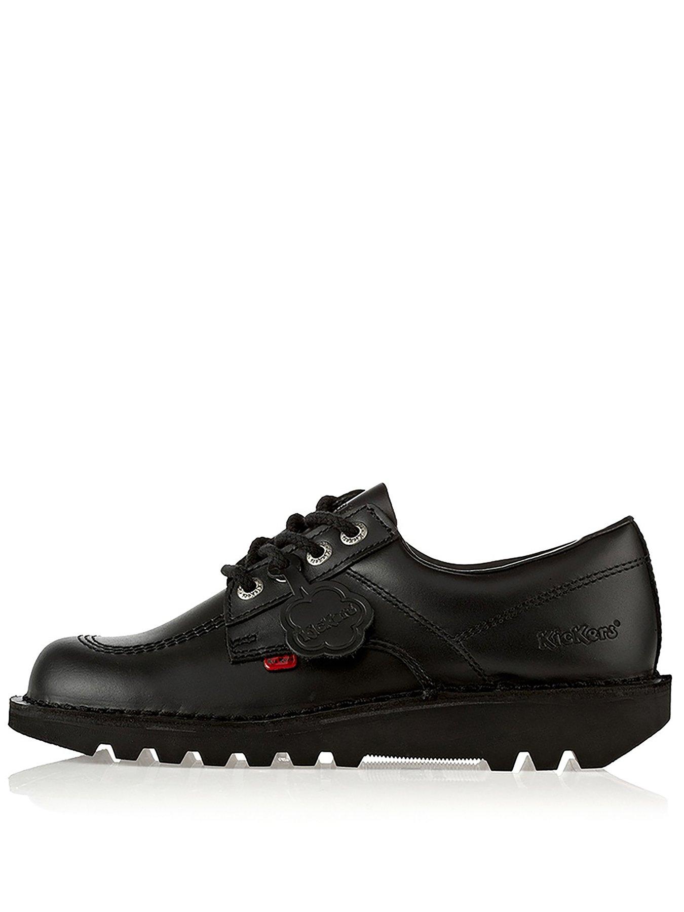 Kickers Men's Kick Lo Formal Lace Up Shoes - Black