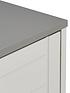  image of alderley-ready-assembled-wide-chest-of-5-drawers