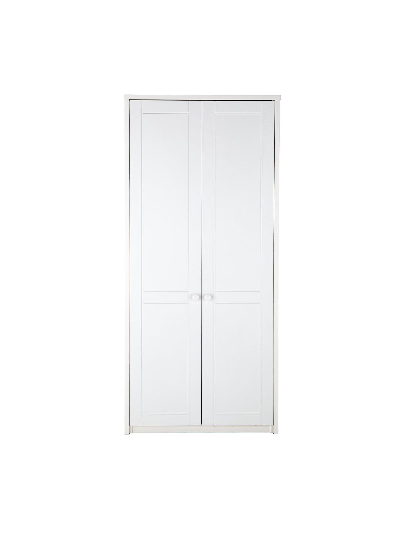 undefined Alderley Ready Assembled 2 Door Wardrobe