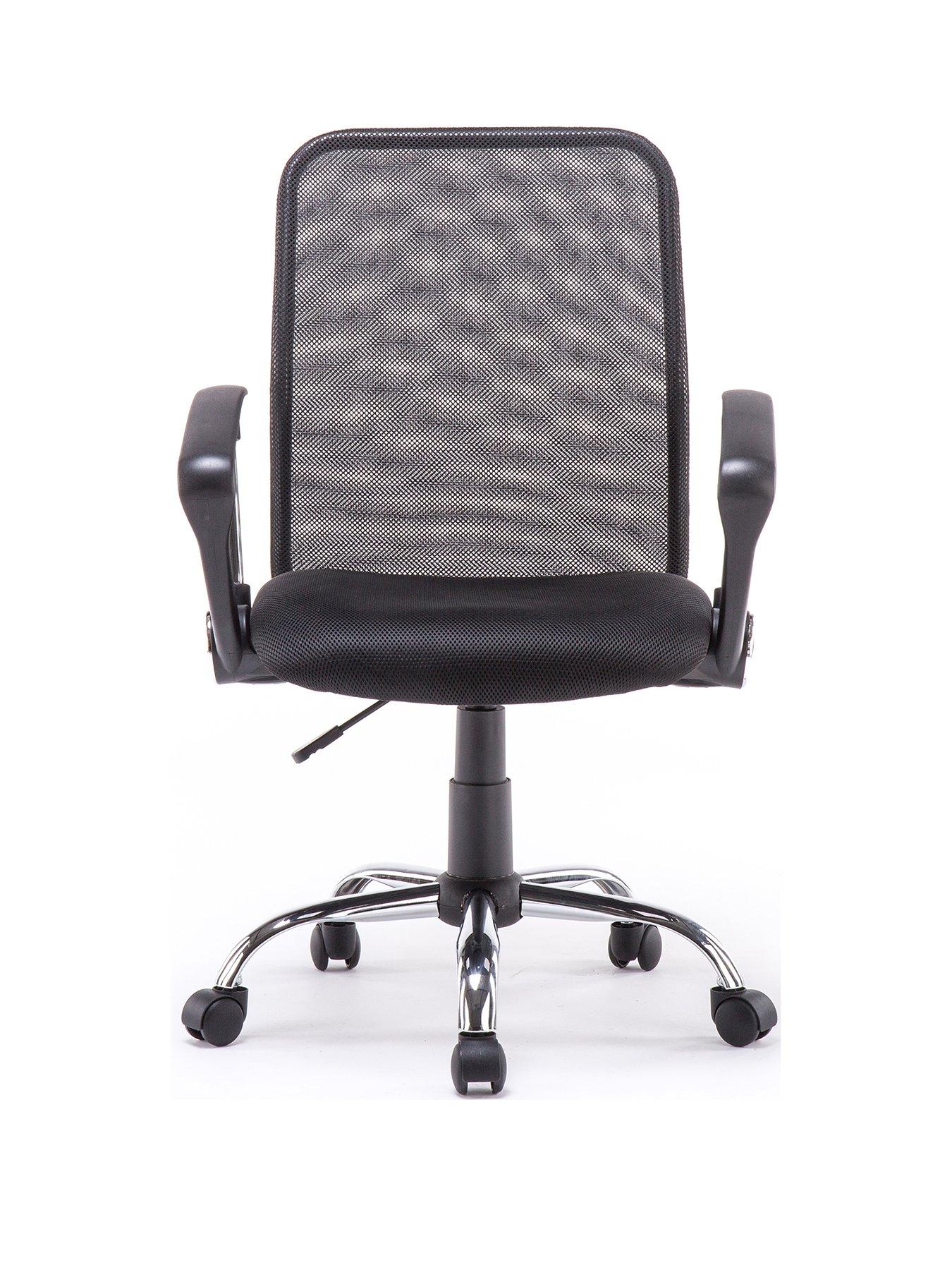 Product photograph of Everyday Mesh Office Chair With Arms from very.co.uk