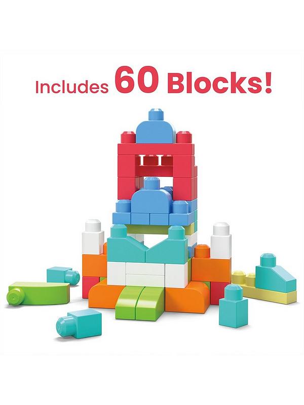 Image 6 of 7 of Mega Bloks First Builders 60-Piece Bag