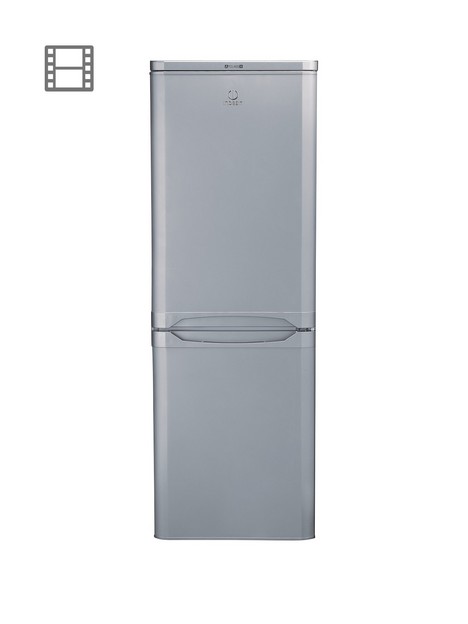 indesit-ibd5515s1-55cm-wide-fridge-freezer-silver