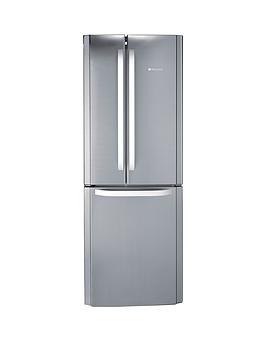 Hotpoint Day1 Ffu3Dx American Style 70Cm Frost Free Fridge Freezer, A+ Energy Rating - Stainless Steel Best Price, Cheapest Prices