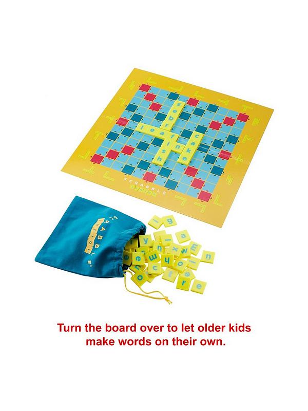 Image 4 of 7 of Mattel Scrabble Junior Family Board&nbsp;Game