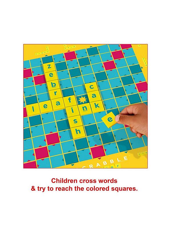 Image 5 of 7 of Mattel Scrabble Junior Family Board&nbsp;Game