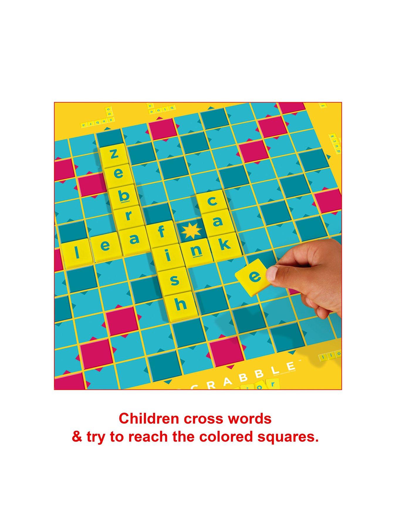 Image 5 of 8 of Mattel Scrabble Junior Family Board&nbsp;Game