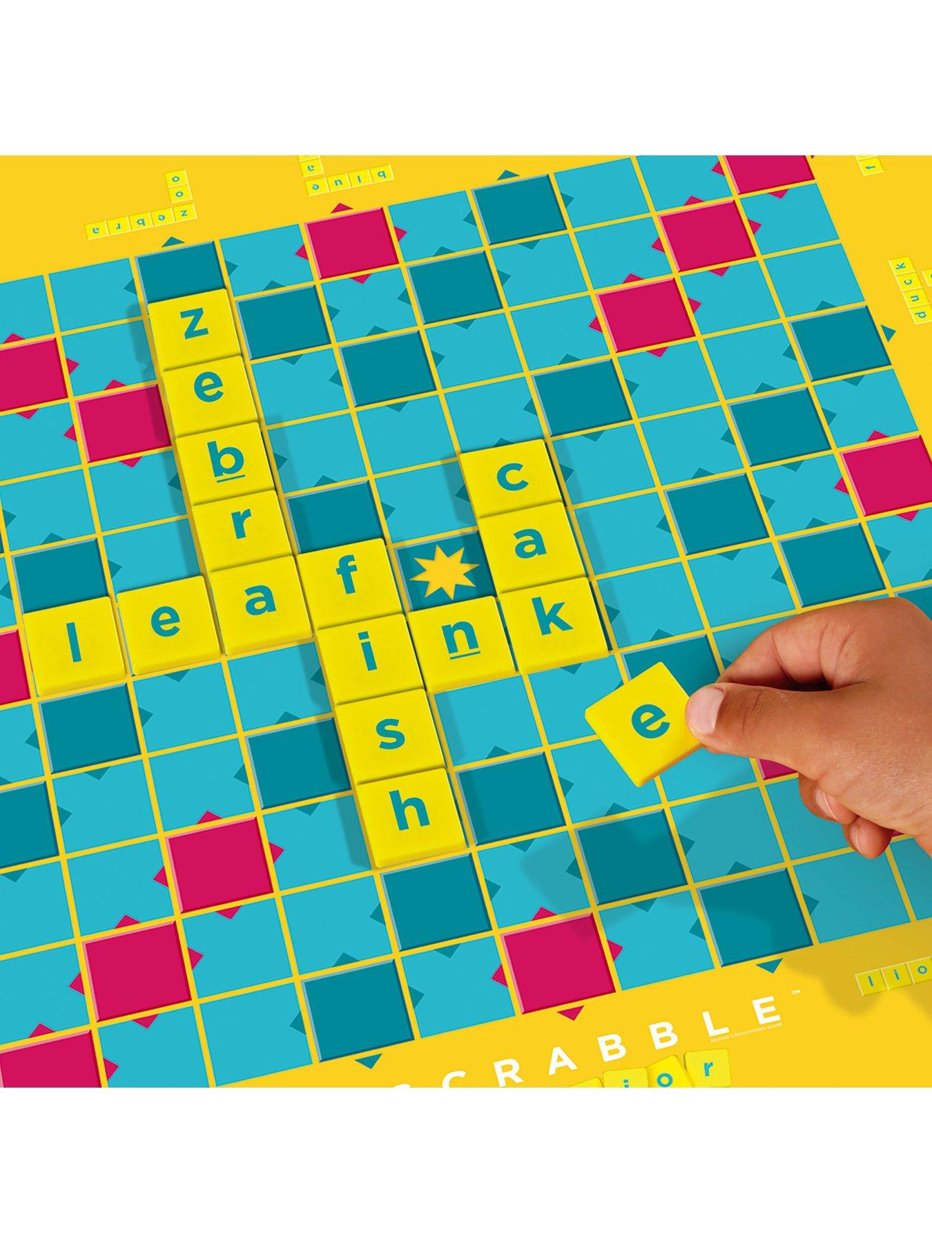 Mattel Scrabble Junior Family Board Game | Very.co.uk