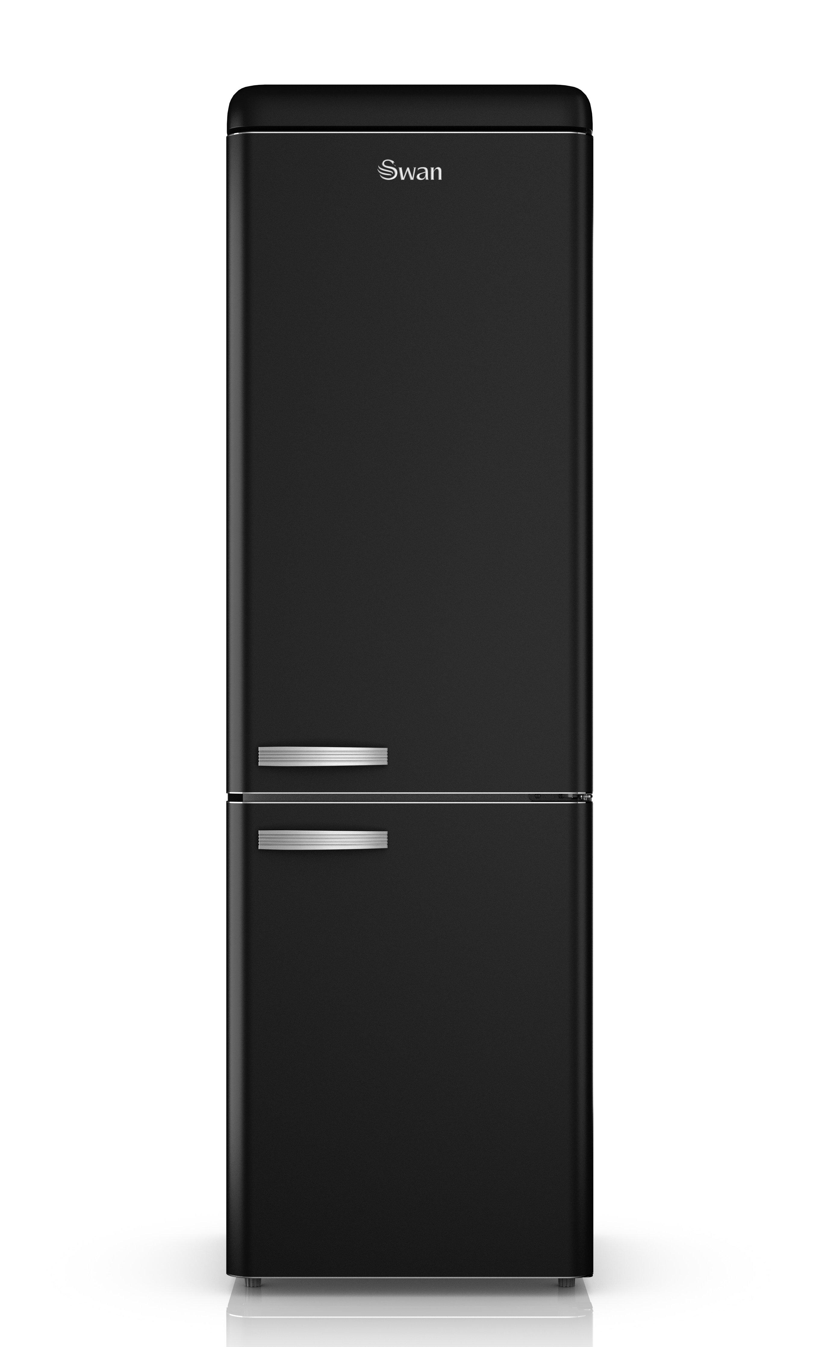 Swan Sr11020B 60Cm Retro Fridge Freezer – Black