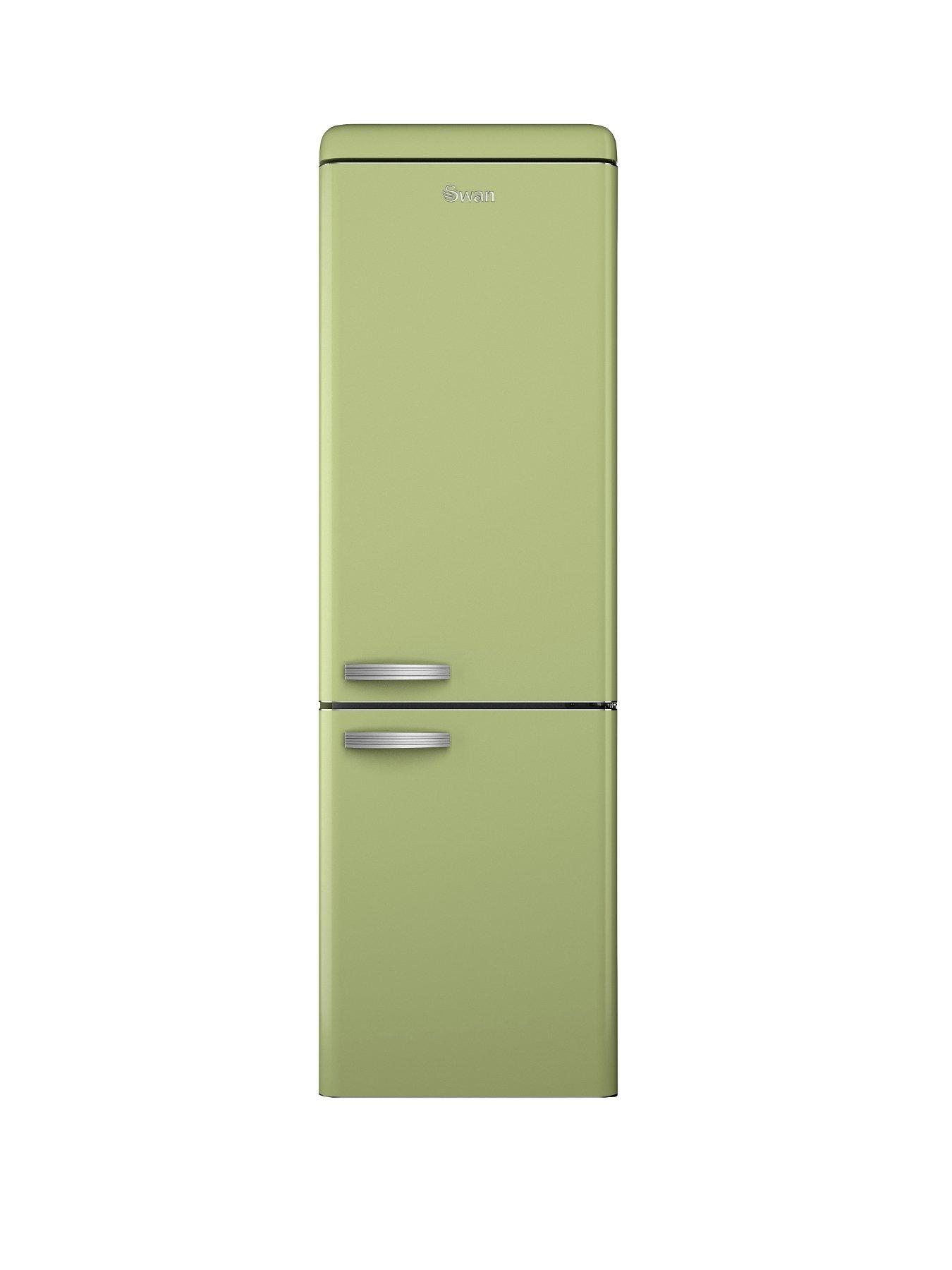Swan Sr11020G 60Cm Retro Fridge Freezer – Green