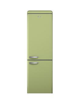 Swan Sr11020G 60Cm Retro Fridge Freezer – Green