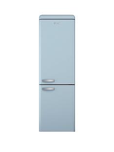 Swan SR11020BLN 60cm Retro Fridge Freezer - Blue
