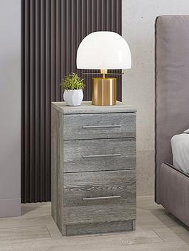 Product photograph of Very Home Home Essentials - Prague Graduated Bedside Cabinet from very.co.uk