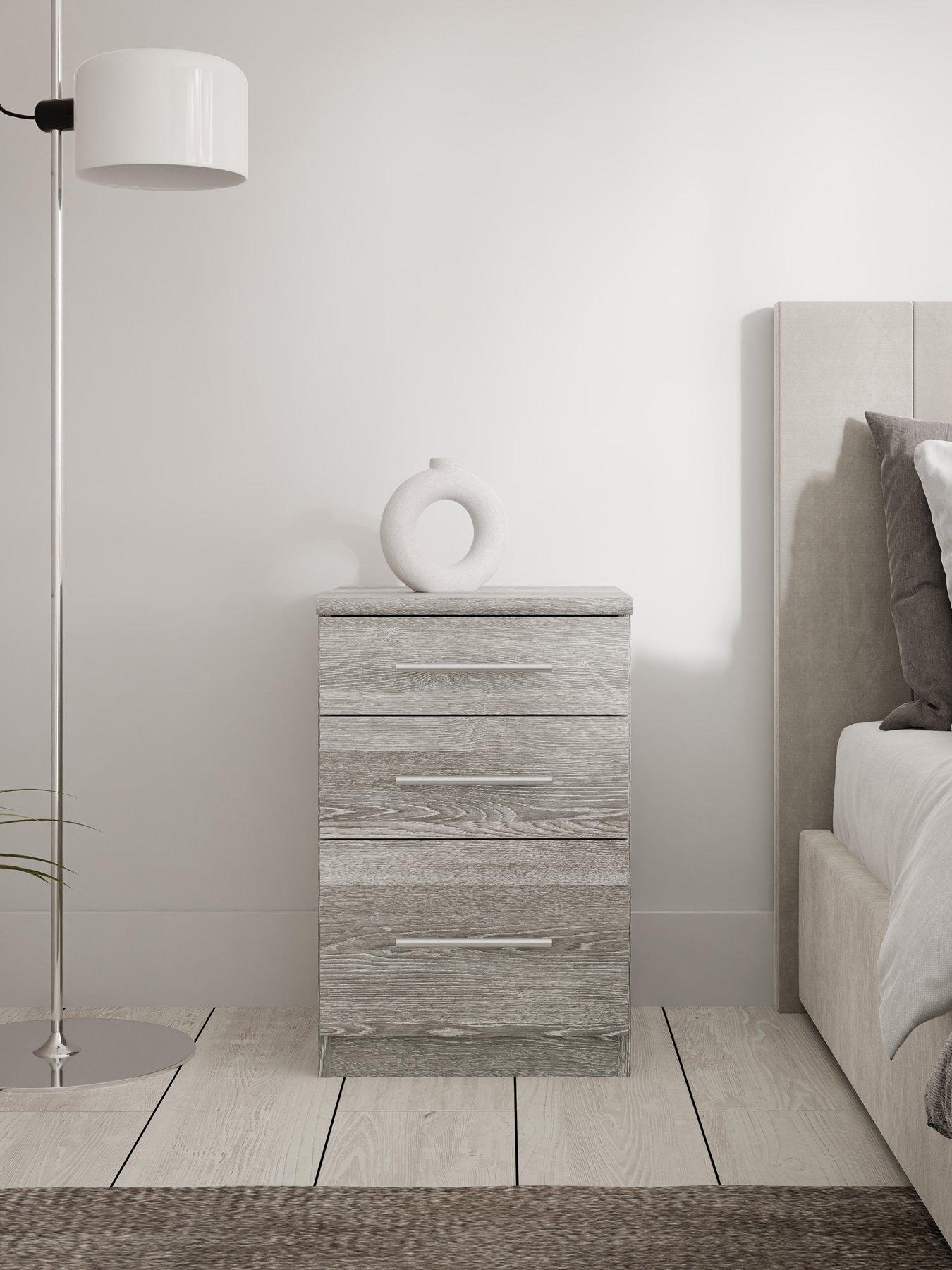 undefined Home Essentials - Prague Graduated Bedside Cabinet - FSC® Certified