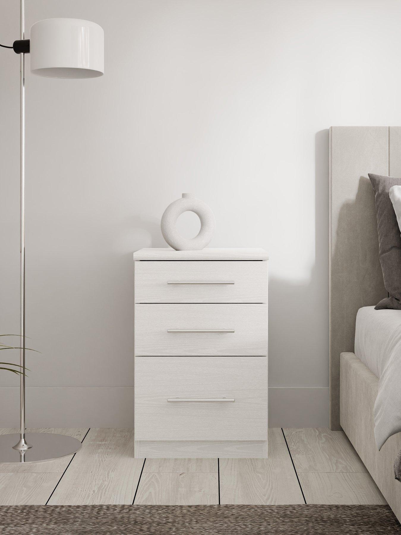 undefined Home Essentials - Prague Graduated Bedside Cabinet - FSC® Certified