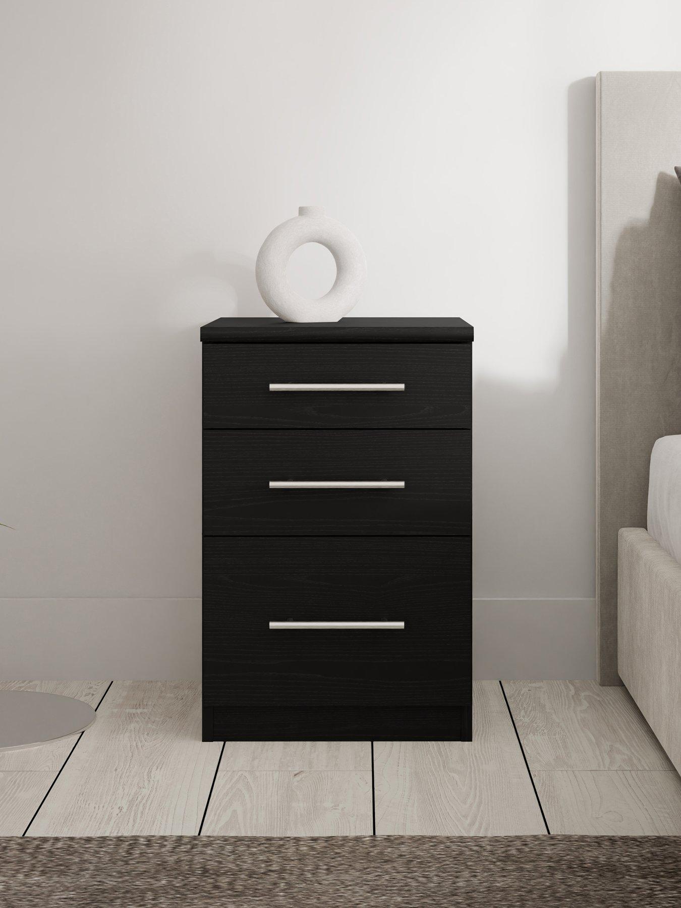 undefined Home Essentials - Prague Graduated Bedside Cabinet - FSC® Certified