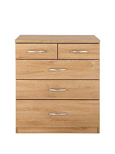Peru 3 + 2 Graduated Chest of Drawers