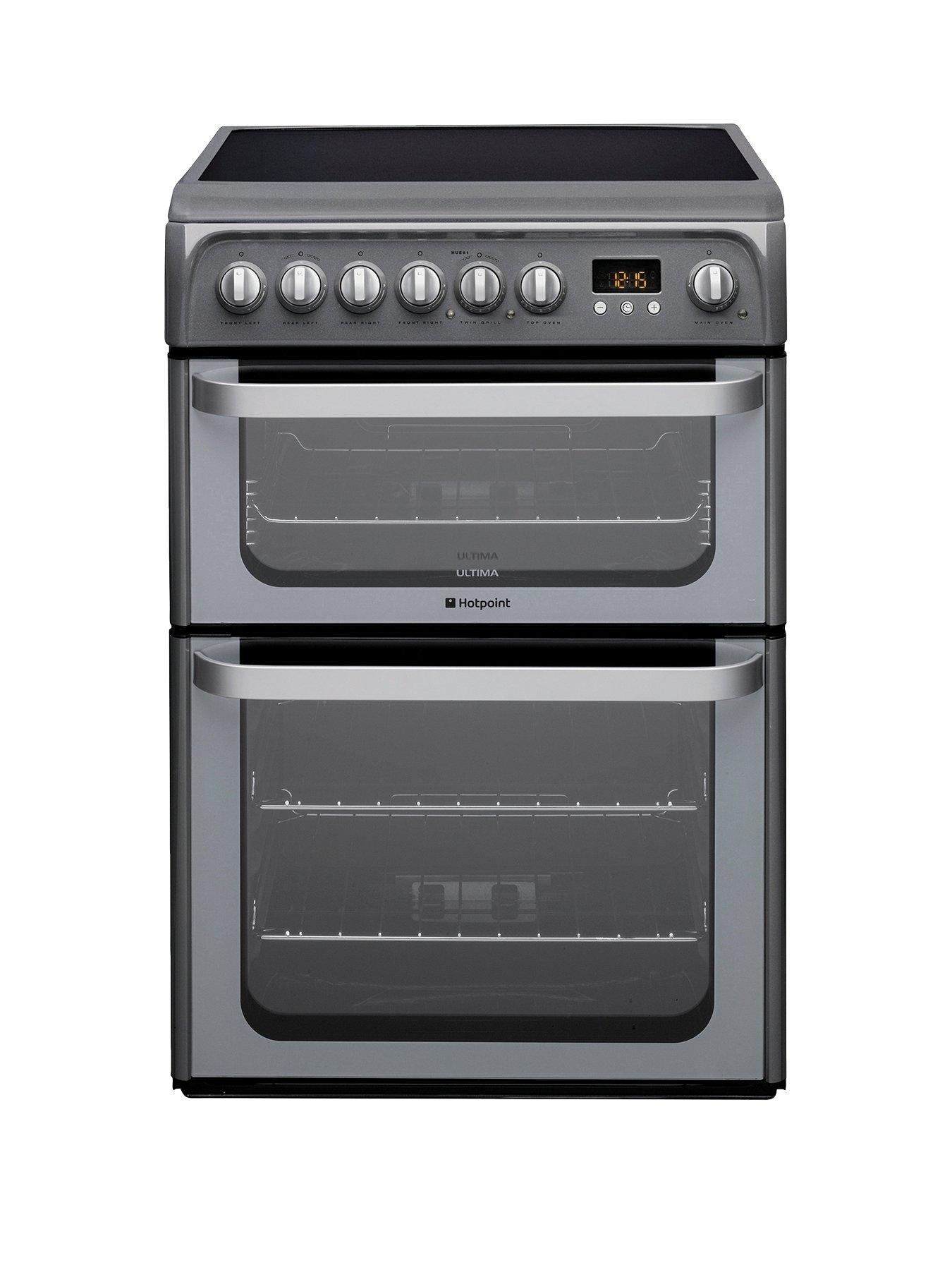 black and silver electric cooker