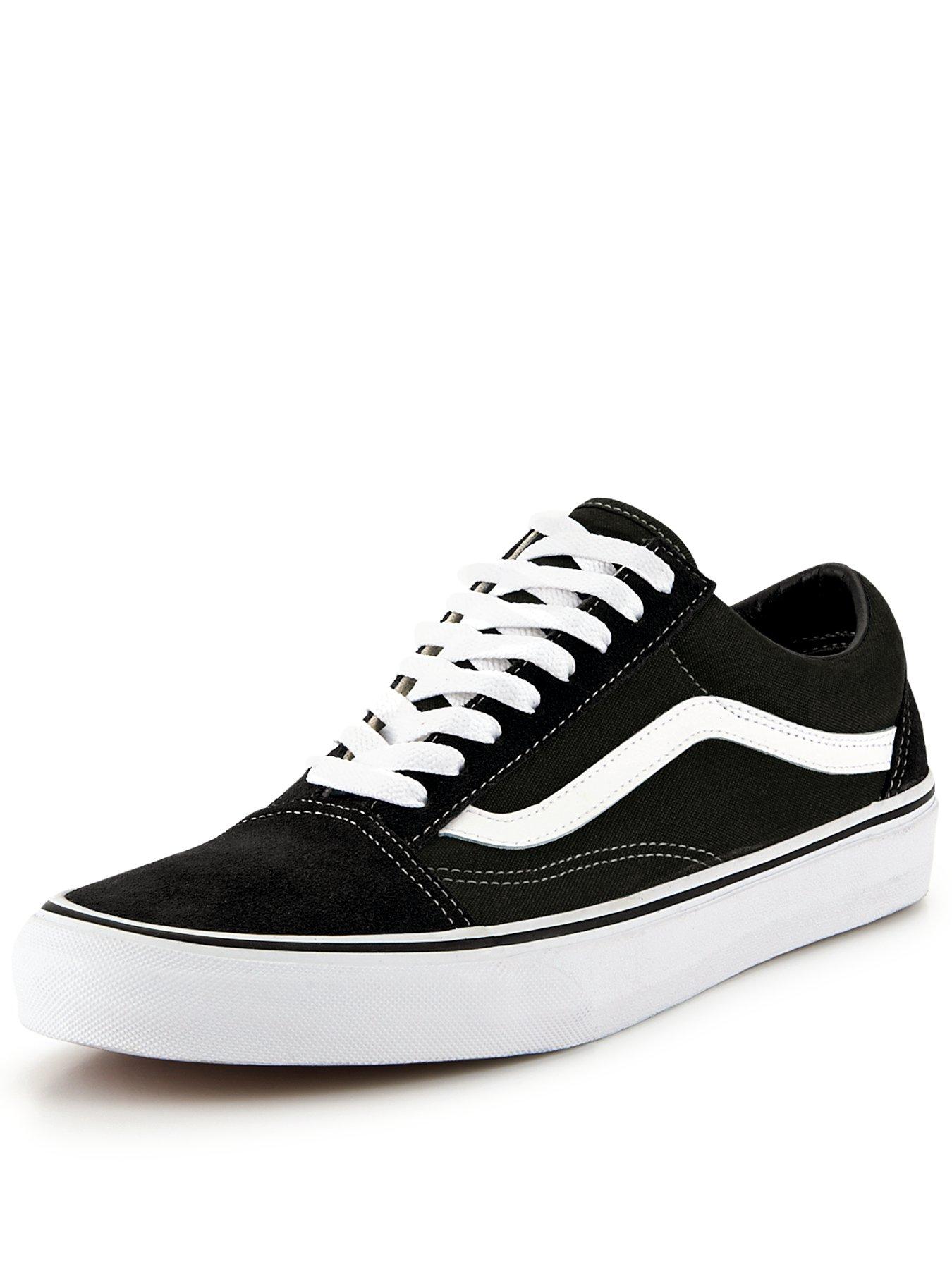 Vans Old Skool - Black/White | very.co.uk